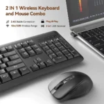 Redragon BS-7367B Set Wireless Keyboard and Mouse Combo - Image 2