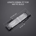 Redragon GCP06 24PIN ARGB Lighting Extension Cable - Image 3