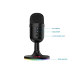Redragon GM303 PULSAR RGB Noise Control Streaming Microphone - Image 4