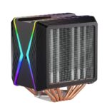 Redragon CC-2188 HUDUR Air Dual Tower ARGB CPU Cooler - Image 2