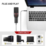 Redragon GM100 SEYFERT 3.5mm Streaming Microphone - Image 8