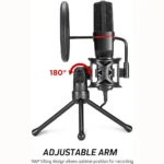 Redragon GM100 SEYFERT 3.5mm Streaming Microphone - Image 5