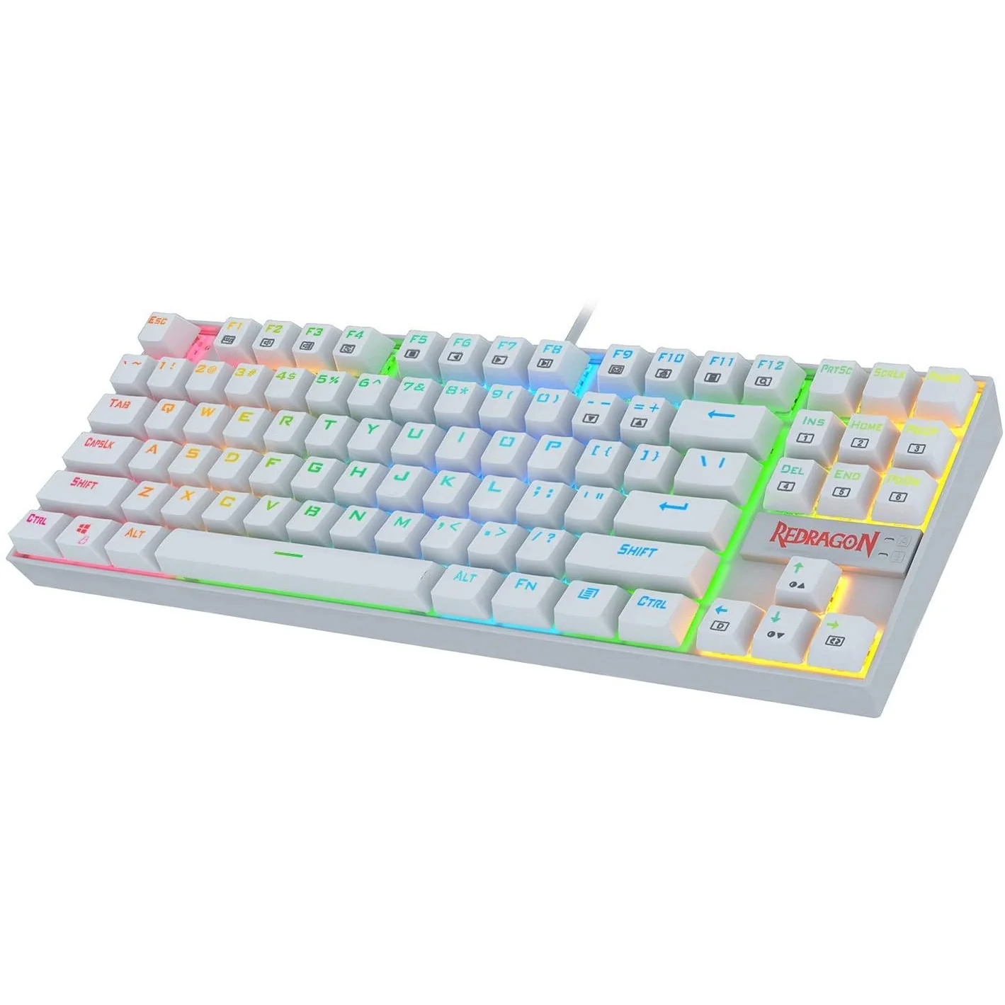 617RSxX2hCL._AC_SL1500_2048x2048 Redragon K552W KUMARA RGB Mechanical Gaming Keyboard (White) - Image 1