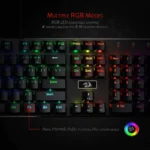 Redragon K556 DEVARAJAS RGB Mechanical Gaming Keyboard with (Brown Switches) - Image 3