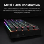 Redragon K599 KRS DEIMOS RGB Wireless Mechanical Gaming Keyboard with Red Switches (Black) - Image 9