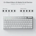 REDRAGON K632W Horus RGB Keyboard With Low profile Red Switches - Image 4