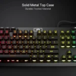 Redragon K513 ADITYA RGB Membrane Gaming Keyboard (Black) - Image 4