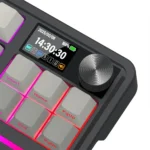 Redragon K743 ANTONIUM PRO 3-Modes Side Printed PBT Keycaps Gaming Keyboard - Image 4