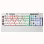 Redragon K512W SHIVA RGB Backlit Membrane Gaming Keyboard (White)