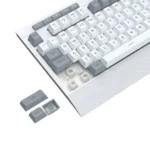 Redragon K525WG SHIVA LITE Membrane Gaming Keyboard with Detachable Wrist Rest (White & Grey) - Image 4