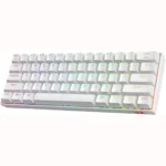 Redragon K530W PRO RGB DRACONIC Wireless Mechanical Gaming Keyboard with Red Switches (White)