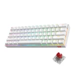 Redragon K530W PRO RGB DRACONIC Wireless Mechanical Gaming Keyboard with Red Switches (White) - Image 3