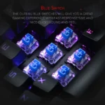 Redragon K580 VATA RGB Backlit Mechanical Gaming Keyboard (Black) - Image 5