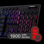 Redragon K621 HORUS TKL RGB Wireless Mechanical Gaming Keyboard (Black) - Image 3
