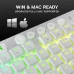 Redragon K621W Horus Pro 80% Wireless Keyboard With Red Switches - Image 4