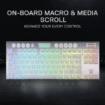 Redragon K621W Horus Pro 80% Wireless Keyboard With Red Switches - Image 8