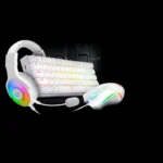 Redragon S129W Keyboard Mouse and Headsets Combo Set (3-in-1, White) (Red Switches) - Image 10