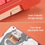 Redragon K673 Ucal Pro 75% AK 3-Modes Gasket RGB Gaming Keyboard - Image 4