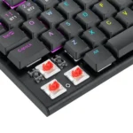 Redragon K618 HORUS PRO Wireless RGB Mechanical Keyboard (Black) - Image 7