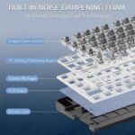 Redragon K668 TRUNDLE Gaming Keyboard With Hot Swappable Red Switches (WGB) - Image 9