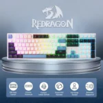 Redragon K668 TRUNDLE Gaming Keyboard With Hot Swappable Red Switches (WGB) - Image 12