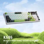 Redragon K686 EISA MAX 98-Keys Wireless Gasket Mechanical Gaming Keyboard - Image 5