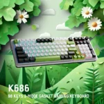 Redragon K686 EISA MAX 98-Keys Wireless Gasket Mechanical Gaming Keyboard - Image 2