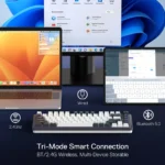 Redragon UCAL K673 PRO 81-Keys Wireless Gasket Mechanical Gaming Keyboard (WB) - Image 5