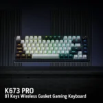 Redragon UCAL K673 PRO 81-Keys Wireless Gasket Mechanical Gaming Keyboard (WB) - Image 6
