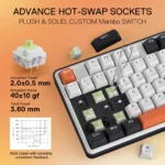 Redragon WYVERN K689 PRO Wireless Mechanical Gaming Keyboard - Image 8