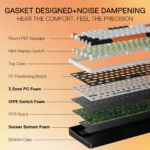 Redragon WYVERN K689 PRO Wireless Mechanical Gaming Keyboard - Image 5