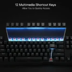 Redragon Argo K670 RGB Wired Mechanical Keyboard With Quite Red Switches - Image 4