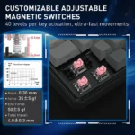 Redragon Star Blade K707 8K Polling Megnatic Switch Wired Gaming Keyboard - Image 5