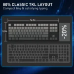 Redragon Star Blade K707 8K Polling Megnatic Switch Wired Gaming Keyboard - Image 3