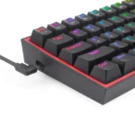Redragon K616 FIZZ PRO RGB Mechanical Gaming Keyboard (Black) - Image 2