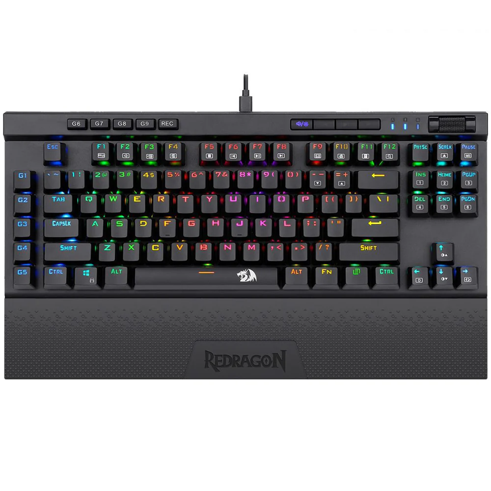 redragon-k587-pro-rgb-gaming-keyboard-01_2048x2048 Redragon K587 MAGIC WAND PRO RGB Mechanical Gaming Keyboard 87 Keys (Blue Switches) - Image 1