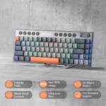 Redragon K609 HORUS PRO 65% Wireless RGB Mechanical Keyboard - Image 7