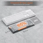 Redragon K609 HORUS PRO 65% Wireless RGB Mechanical Keyboard - Image 5