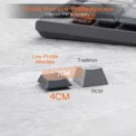 Redragon K609 HORUS PRO 65% Wireless RGB Mechanical Keyboard - Image 3