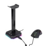 Redragon HA300 Scepter RGB 4 USB Ports Gaming Headset Stand - Image 4