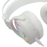 Redragon H320W LAMIA 2 RGB 7.1 Gaming Headset with Noise-Cancellation (White) - Image 3