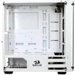 Redragon GC-606 Wheel Jack RGB Gaming PC Case (White) - Image 3