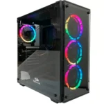 Redragon GC-606 Wheel Jack RGB Gaming PC Case (Black)