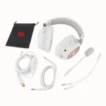 Redragon H510W ZEUS 2 Wired Gaming Headset - 7.1 Surround Sound (White) - Image 7