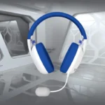 Redragon H848 IRE 3-Mode Wireless Gaming Headphone (Blue) - Image 2