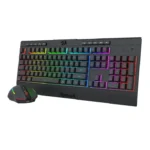 Redragon S151 PRO RGB Full Size Membrane Keyboard & Mouse Wireless Combo - Image 7