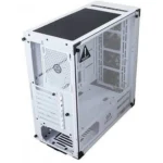 Redragon GC-606 Wheel Jack RGB Gaming PC Case (White) - Image 4