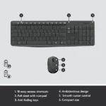 Logitech MK235 Wireless Keyboard & Mouse Combo - Image 6