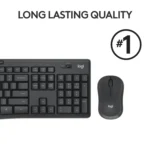 Logitech MK295 Silent Wireless Keyboard & Mouse Combo - Image 4