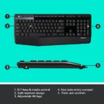 Logitech MK345 Wireless Keyboard & Mouse Combo - Image 7